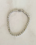 Silver Crystal Tennis Bracelet