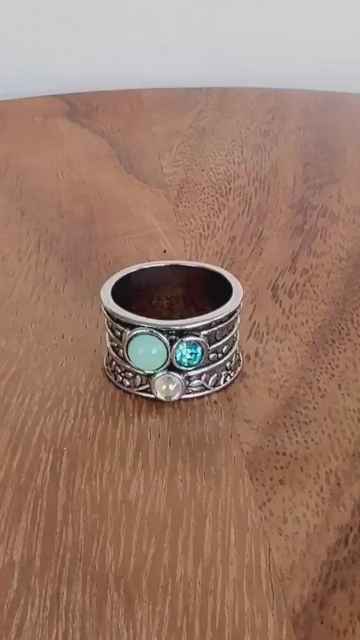 Turquoise Opal Ring